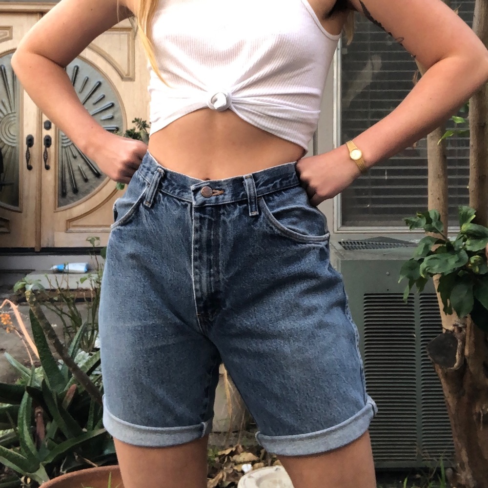 Blue Denim Shorts (unisex)